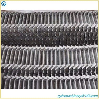 Barra de reixeta de caldera de biomassa