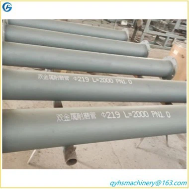 Tub de bomba de formigó resistent al desgast